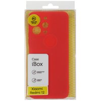 Накладка  Red Line iBox Case для Xiaomi Redmi 12 красный