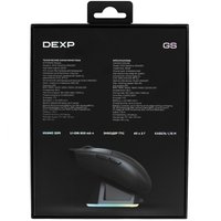 Мышь беспроводная/проводная DEXP GS Darkfire  черный