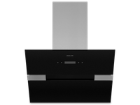 Exhaust hood inclined Avalon AVL-RH601 B silver/black