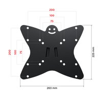 Кронштейн для ТВ Holder LCDS-5049 черный