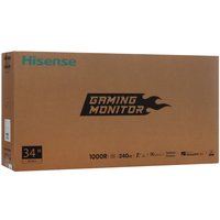 34" Монитор Hisense 34G6Q PRO черный
