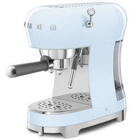 Кофеварка рожковая Smeg ECF02PBEU голубой