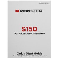 Портативная колонка MONSTER S150, черный