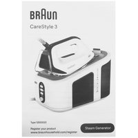 Парогенератор Braun CareStyle 3 Pro Steam Generator Iron IS3157BL белый
