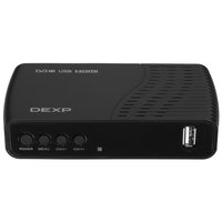 Приставка для цифрового ТВ DEXP HD 8000P черный