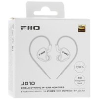 Проводные наушники FiiO JD10 Type C  черный 2025