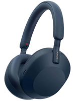 Беспроводные/проводные наушники Sony WH-1000XM5  синий 2023