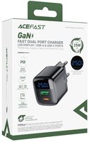Сетевое зарядное устройство ACEFAST A114 черный