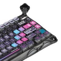 Клавиатура  проводная + беспроводная GravaStar Mercury K1 Pro Special Edition Cyberpunk цвет черный