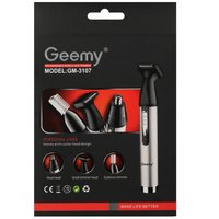 Триммер Geemy GM-3107 серебристый/черный