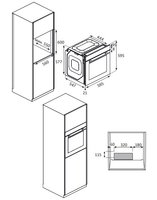 Электрический духовой шкаф DEXP Frypro-02 черный