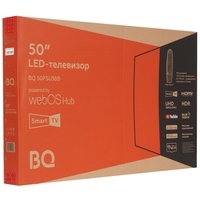 50" (127 см) Телевизор BQ 50FSU38B черный