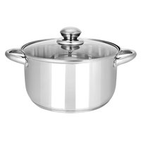Кастрюля Appetite Greta 4.3 л 22 см серый