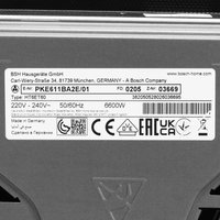 Электрическая варочная поверхность Bosch PKE611BA2E