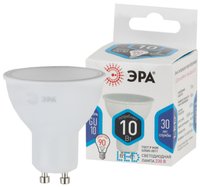 Лампа светодиодная ЭРА LED GU10/MR16/10w/840