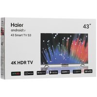 43" (110 sm) Televizor Haier 43 Smart TV S3 kulrang