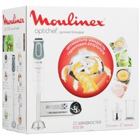 Блендер погружной Moulinex DD643132 белый