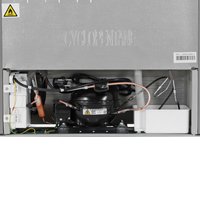 Холодильник с морозильником   Midea MDRB549MMF46 серебристый