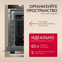 Электрический духовой шкаф Hansa BOES68411 черный