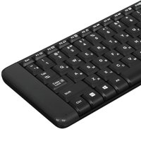 Клавиатура+мышь беспроводная   Logitech MK220 черный