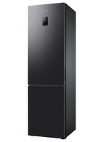 Холодильник с морозильником   Samsung RB37A5211B1/WT серый
