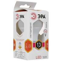 Лампа светодиодная ЭРА LED E27/A60/13w/827