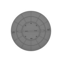 Вентилятор DEXP TF-45RH  серый