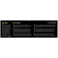 Картридж лазерный Cactus CS-C725 черный, с чипом