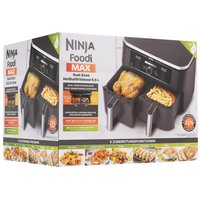Air fryer Ninja AF400EU Foodi Dual Zone Airfryer black