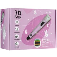 Набор для творчества с 3D-ручкой Aceline RP101BS  розовый