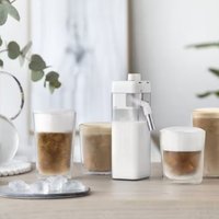 Milk frother De'Longhi LatteCrema Cool white