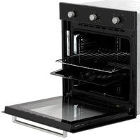 Gas oven Weissgauff WGO 706 Black Glass