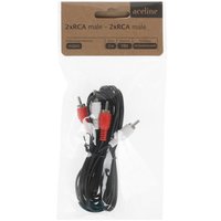 Cable   Aceline 2RCA - 2RCA black