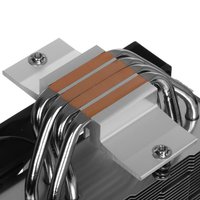 Кулер для процессора DEEPCOOL AG400 LED [AG400 LED 1700 NATIVE] черный