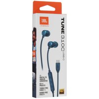 Проводные наушники JBL Tune 310C USB  синий 2023