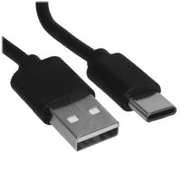 Kabel Aceline USB Type-C - USB Type-A qora