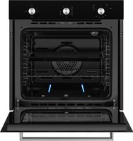 Gas oven Weissgauff WGO 706 Black Glass