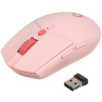 Мышь беспроводная/проводная Logitech G G304 X LIGHTSPEED [910-007689] розовый