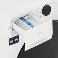 Стирально-сушильная машина Midea MF200D80WBS/W-RU белый