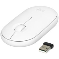 Mouse wireless Logitech Pebble M350 [910-005716 / 910-005541] white