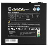 Блок питания Zalman ZM1000-ARX2 1000W [ZM1000-ARX2] черный