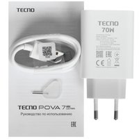 6.67" Смартфон Tecno POVA 7 Ultra 5G 256 ГБ черный