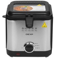 Фритюрница DEXP DF-900 серебристый