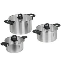 Set of pots OneTwo Compact Keep-3C