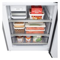 Холодильник с морозильником   LG GC-B640FEKM бежевый