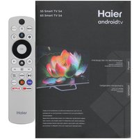65" (165 см) Телевизор Haier 65 Smart TV S4 серый