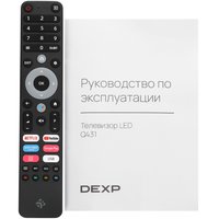 43" (108 см) Телевизор DEXP Q431 серый