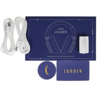 Беспроводные наушники Lunacy Louder  белый 2025