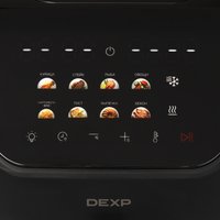 Аэрогриль DEXP Slim&Smart DAF-1555D черный