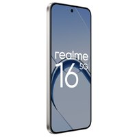 6.57" Смартфон realme 16 256 ГБ белый